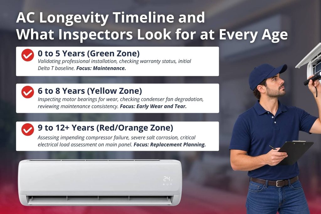 Aircon Longevity Timeline