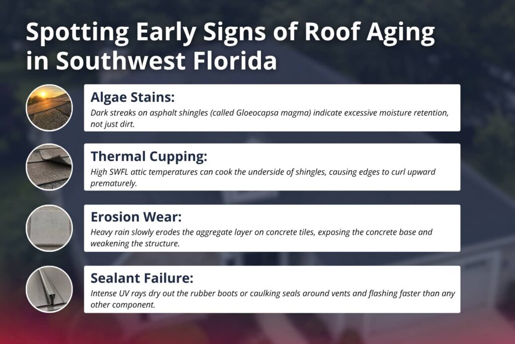 Spotting Early Signs of Roof Aging in Southwest Florida